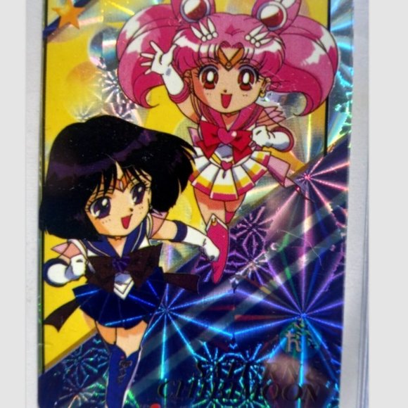 Sailor Moon Prism Sticker Card 5 Variants #39 Vintage 96 Anime Manga Collectible - Picture 3 of 8